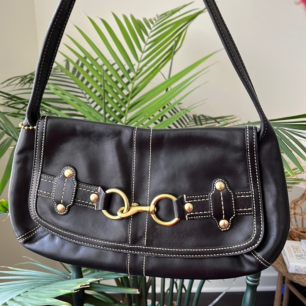 Coach Vintage Ergo Leather Hobo Bag EUC